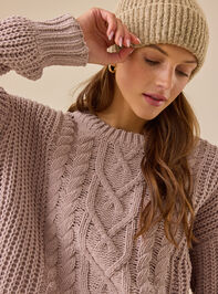Colette Chenille Sweater Detail 2 - TULLABEE