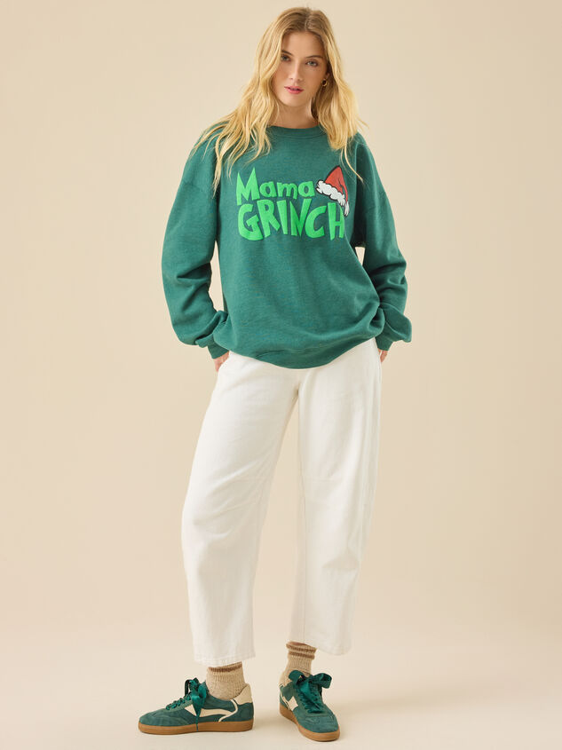 Mama Grinch Sweatshirt - TULLABEE