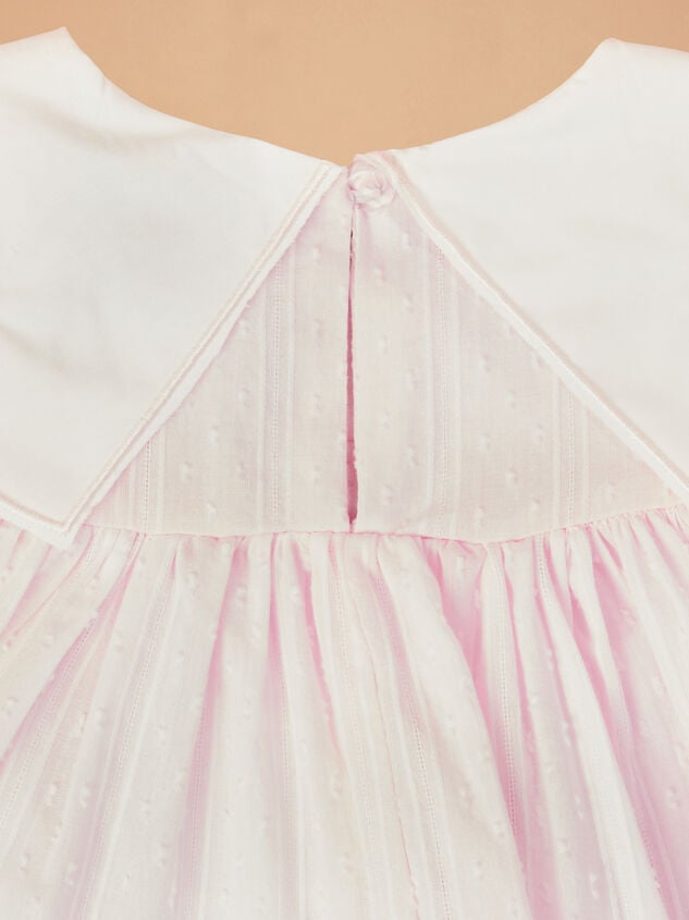 Sofia Scallop Dress Detail 4 - TULLABEE