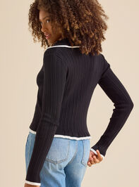 Gianna Ribbed Top Detail 4 - TULLABEE