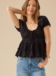 Nia Tiered Babydoll Top - TULLABEE