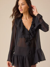 Patricia Chiffon Ruffle Top - TULLABEE
