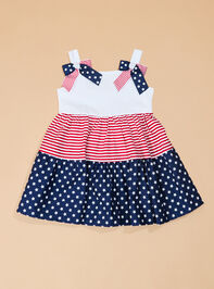 America Bow Baby Dress - TULLABEE