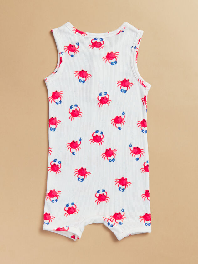 Crabby Cuties Romper Detail 3 - TULLABEE