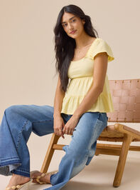 Leylani Tiered Babydoll Top - TULLABEE