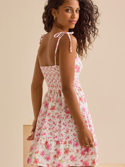 Jenny Floral Mini Dress - TULLABEE