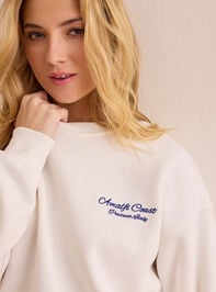 Amalfi Coast Pullover Detail 2 - TULLABEE