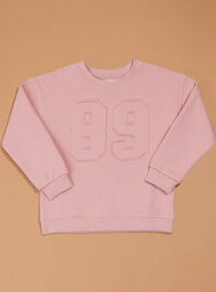 Sweet 89 Sweatshirt Detail 2 - TULLABEE