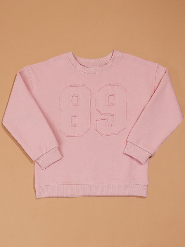 Sweet 89 Sweatshirt Detail 2 - TULLABEE