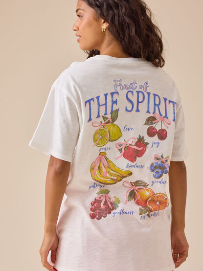 Fruit Of The Spirit Bow Graphic Tee - TULLABEE