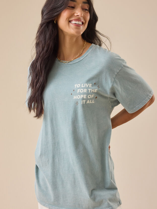 Hope Of It All Graphic Tee Detail 4 - TULLABEE