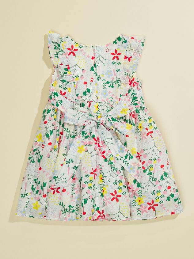 Priscilla Floral Dress Detail 2 - TULLABEE