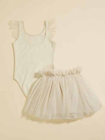 Lottie Toddler Leotard + Tutu Set by Noralee - TULLABEE