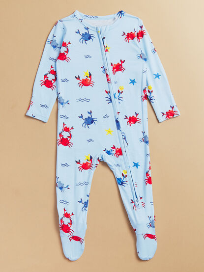 Cutie Crabs Footie - TULLABEE