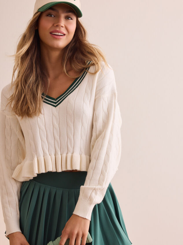 Revive Varsity Sweater Detail 3 - TULLABEE