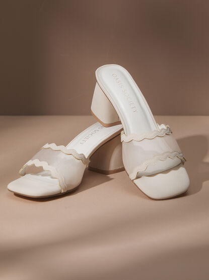 Trina Block Heels - TULLABEE