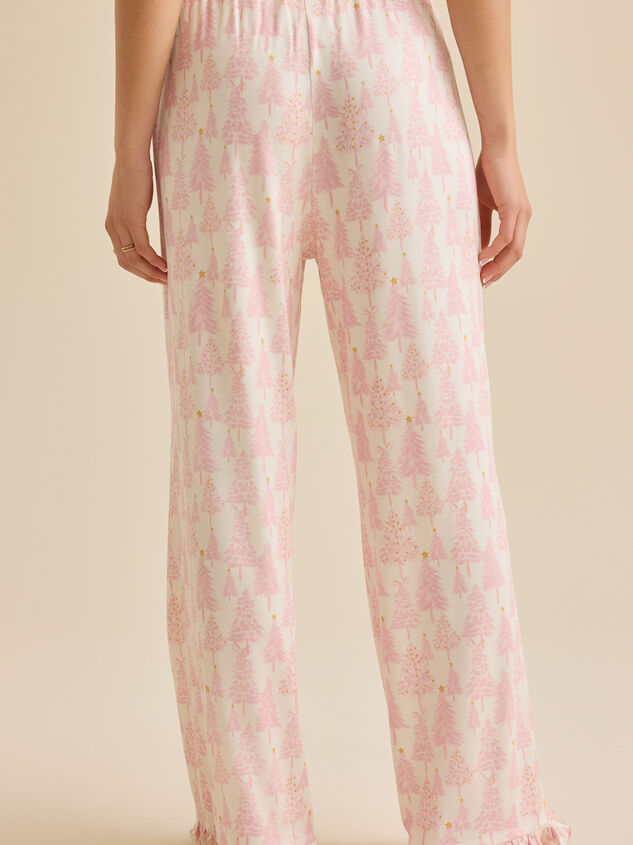 Gloria Christmas Tree Sleep Pants Detail 6 - TULLABEE