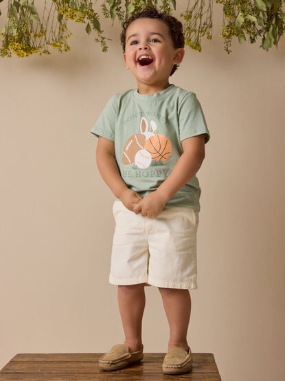 Don't Worry be Hoppy Graphic Tee - TULLABEE