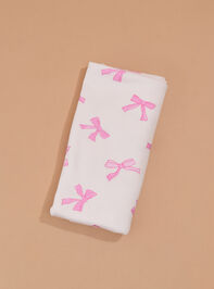 Melissa Bow Swaddle Detail 2 - TULLABEE