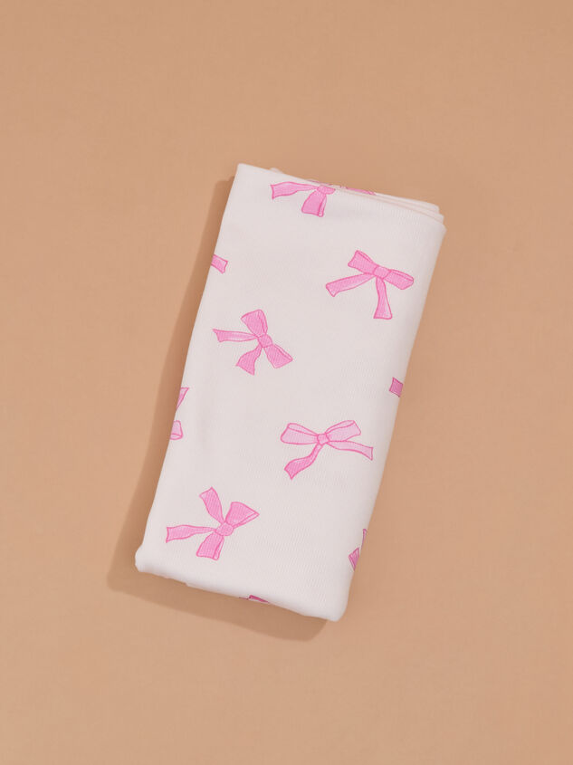 Melissa Bow Swaddle Detail 2 - TULLABEE