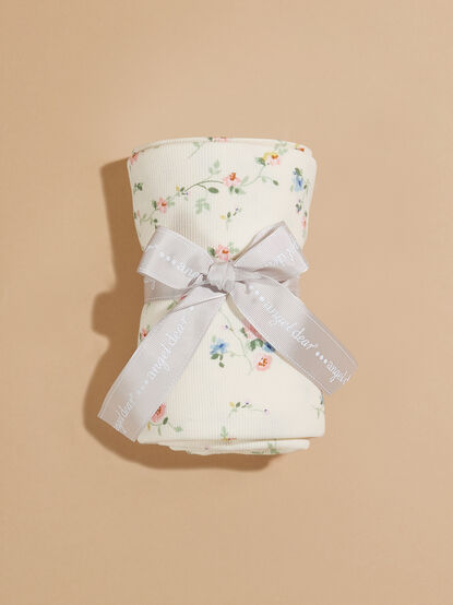 Rosalie Floral Swaddle - TULLABEE