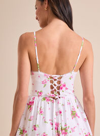 Goldice Floral Maxi Dress Detail 2 - TULLABEE