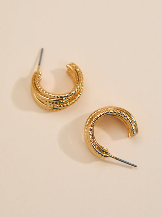 Carolina Twist Multi Hoop Detail 2 - TULLABEE