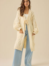 Mariana Cable Knit Cardigan - TULLABEE