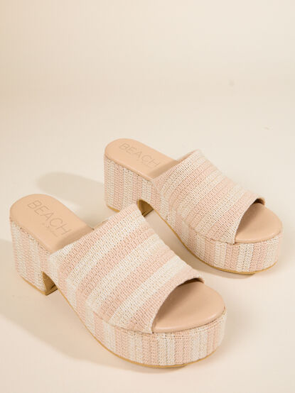 Terry Woven Chunky Heel - TULLABEE