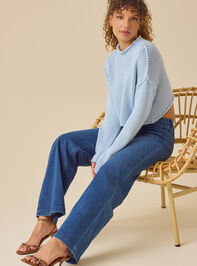 Braylee Straight Leg Jeans Detail 6 - TULLABEE