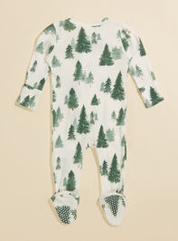 Pine Forest Thermal Footie Detail 2 - TULLABEE