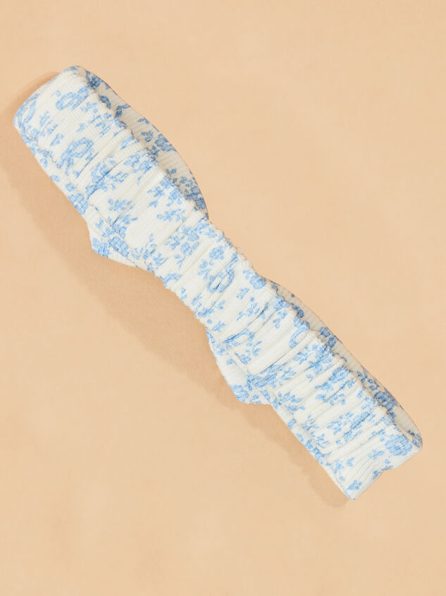 Romi Floral Knot Headband Detail 2 - TULLABEE