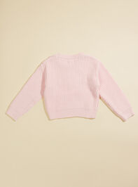 Santa Baby Stitch Sweater Detail 3 - TULLABEE