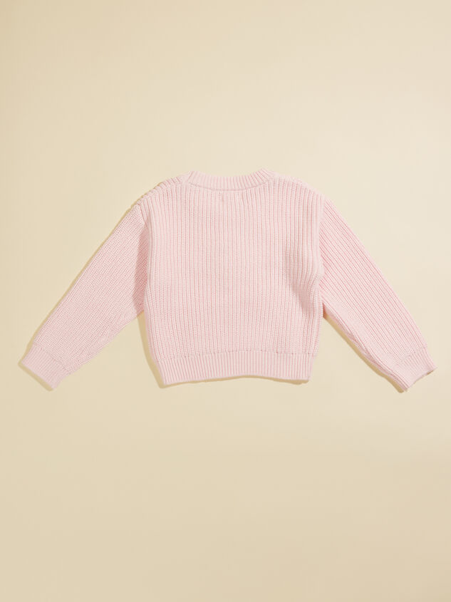 Santa Baby Stitch Sweater Detail 3 - TULLABEE