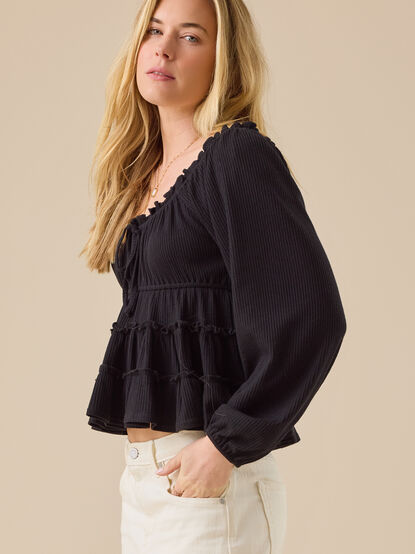 Harlow Tiered Babydoll Top - TULLABEE