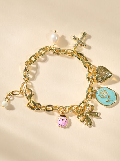 Glimmer & Grace Charm Bracelet - TULLABEE