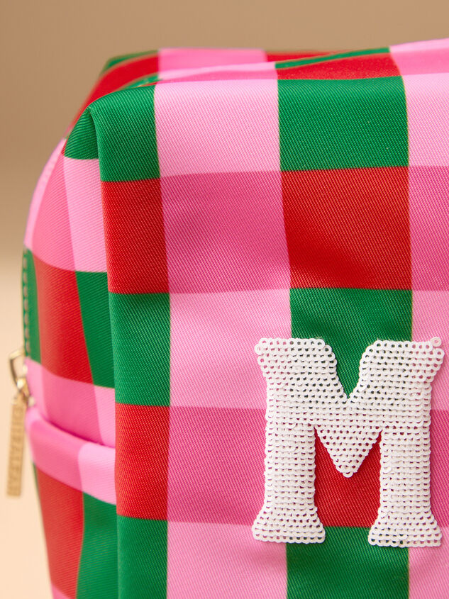 Sequin Merry Makeup Pouch Detail 4 - TULLABEE