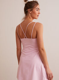 Allstar Bow Cross Back Dress Detail 4 - TULLABEE
