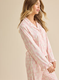 Gloria Christmas Tree Sleep Top Detail 4 - TULLABEE