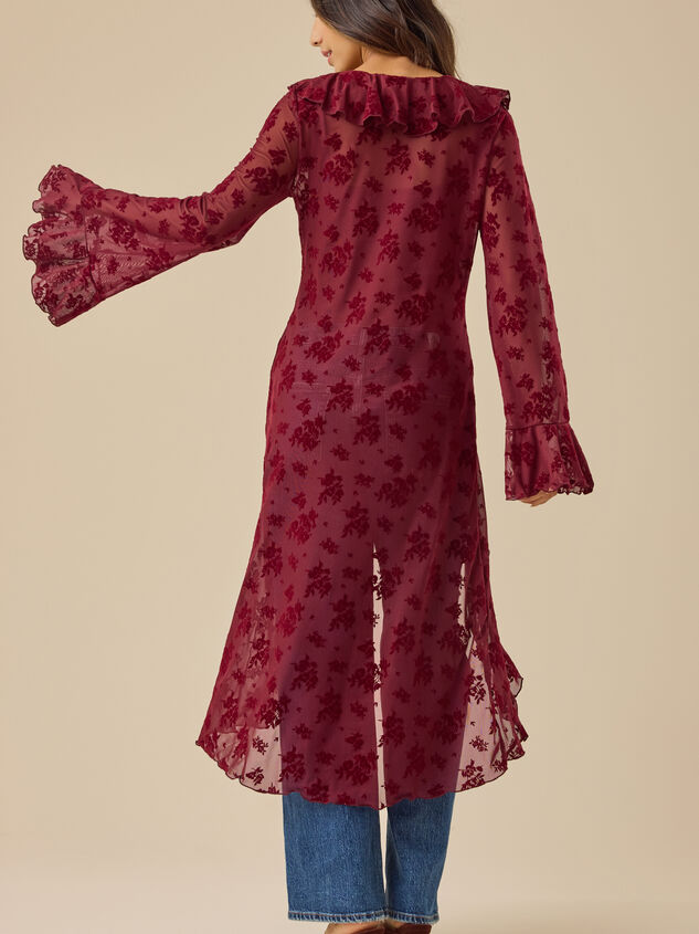 Rachel Ruffle Kimono Detail 5 - TULLABEE