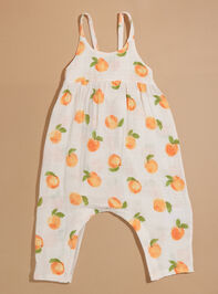 Sweet Peach Tie Back Jumpsuit - TULLABEE