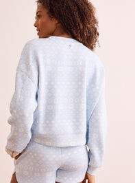 Fairisle Supersoft Crewneck Detail 5 - TULLABEE