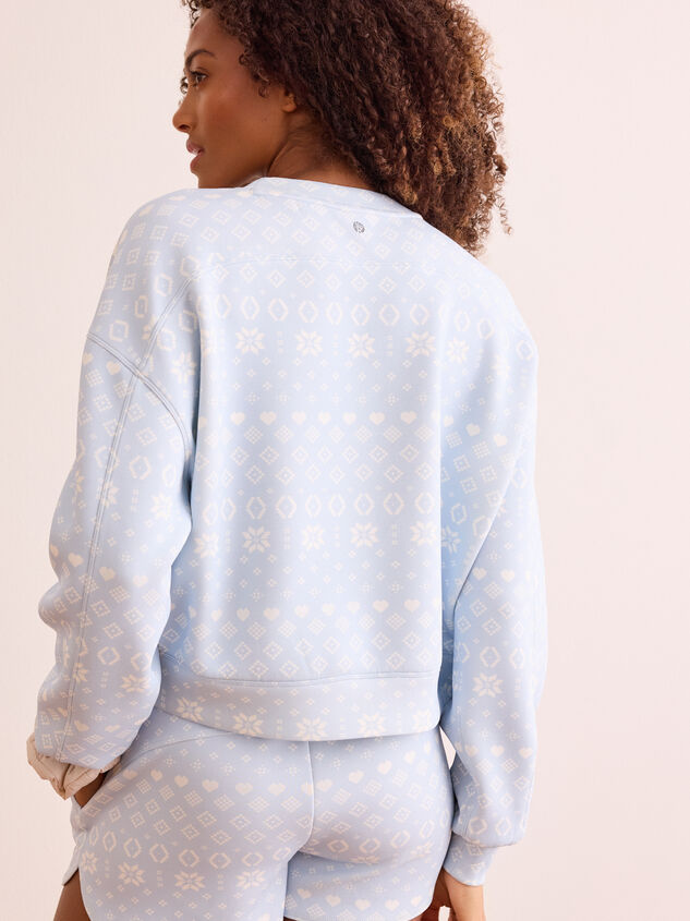 Fairisle Supersoft Crewneck Detail 5 - TULLABEE