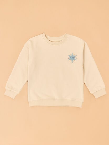Dirt Never Hurt Graphic Sweatshirt - TULLABEE