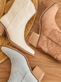 Remy Mini Western Booties Detail 5 - TULLABEE