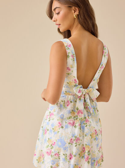 Parissa Floral Mini Dress - TULLABEE