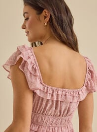 Marionette Mini Dress Detail 6 - TULLABEE