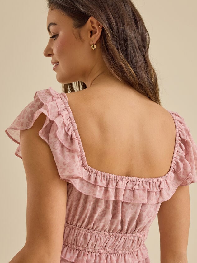 Marionette Mini Dress Detail 6 - TULLABEE