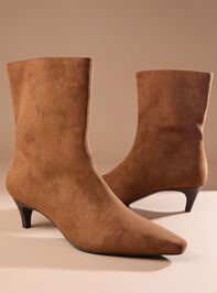 Esther Suede Booties - TULLABEE