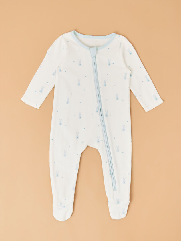 Blue Bunny Footie by Mudpie - TULLABEE